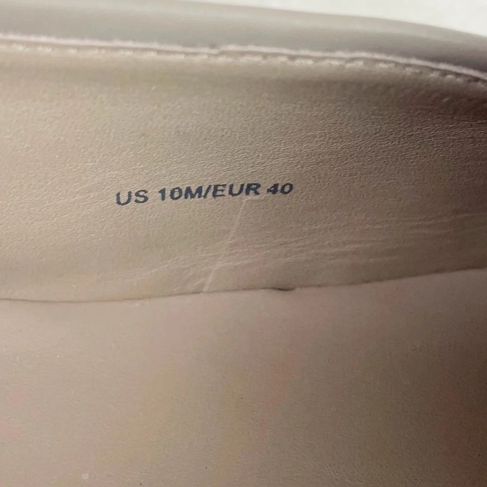 VINCE Blair Slip-On Sneakers Perforated Calf Skin Leather 10 Casual Loafers - Picture 10 of 11